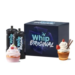 Okwhip Cream Chargers 320g × 6 – Original Flavor, 99.99% Purity, 6-Pack